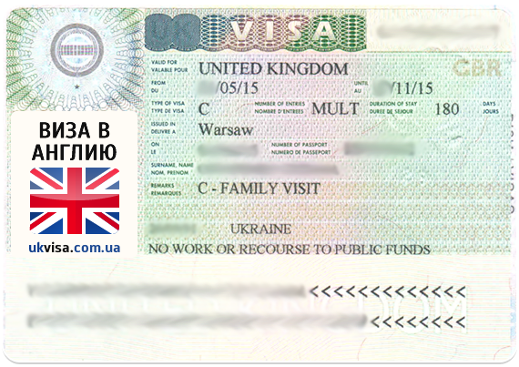 Гостевая виза в Англию